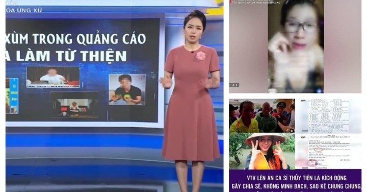 Doi tay chay VTV, antifan ba Phuong Hang the hien 