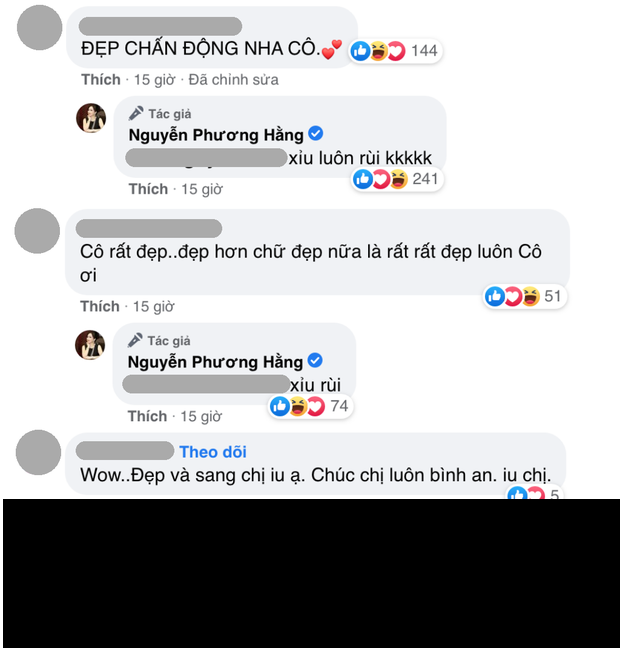 Cu duoc khen dieu nay, ba Phuong Hang 