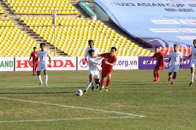 Thang toi thieu Myanmar, U23 Viet Nam hien ngang vao vong chung ket-Hinh-3