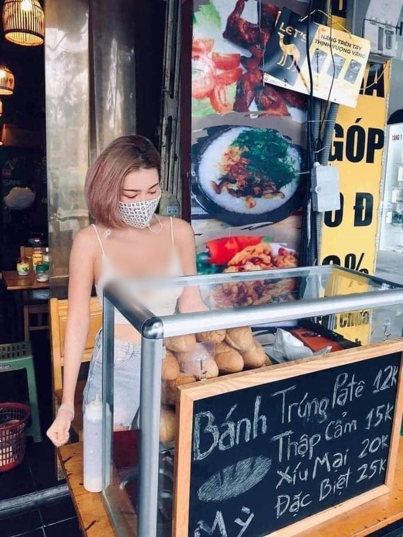 An mac goi cam ban banh mi, gai xinh gay xon xao coi mang-Hinh-2