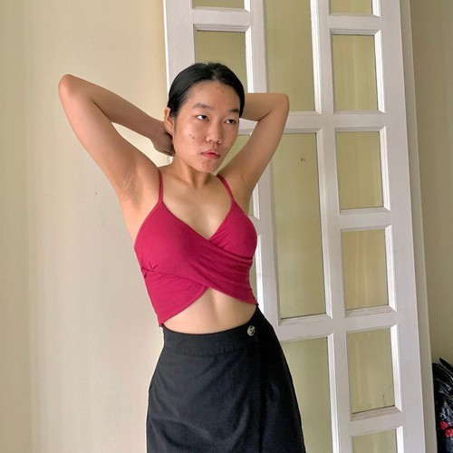 Dien ao dai don Tet, hot TikToker ban noi y lam netizen choang vang-Hinh-11