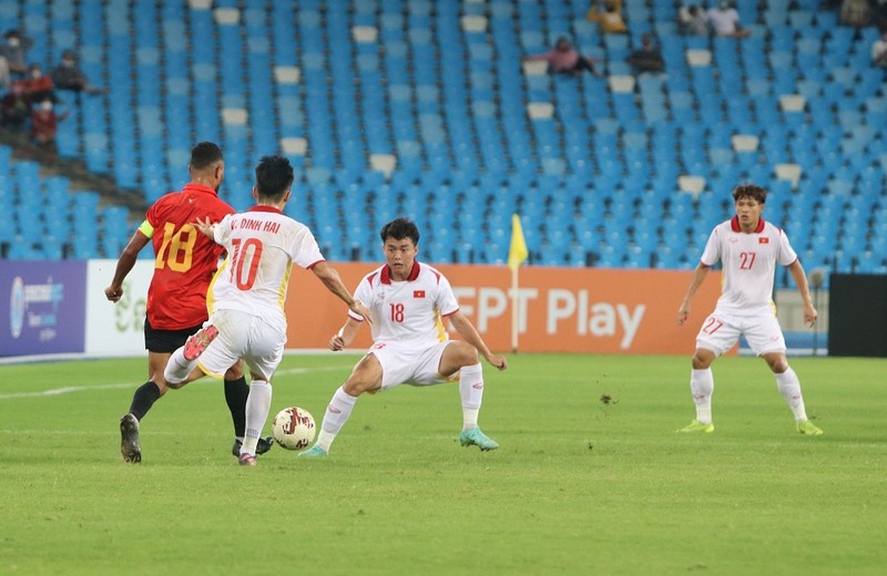 Thang U23 Dong Timor tren cham 11m, U23 Viet Nam thang tien chung ket-Hinh-5