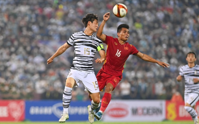 Hoa U20 Han Quoc, U23 Viet Nam chay da toi SEA Games 31