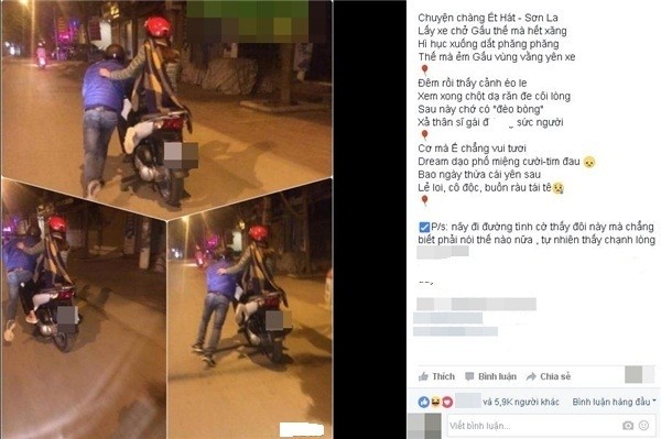 Netizen tranh cai chang trai dat xe... chu y vi tri cua co gai-Hinh-7