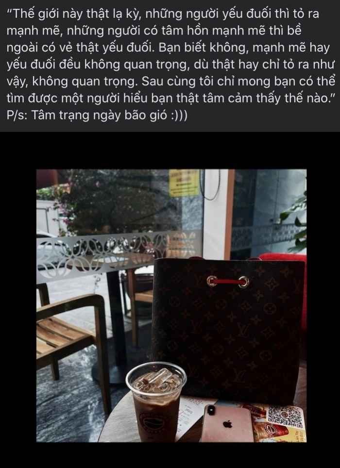 Choang vang voi loat caption sac mui dao ly cua 