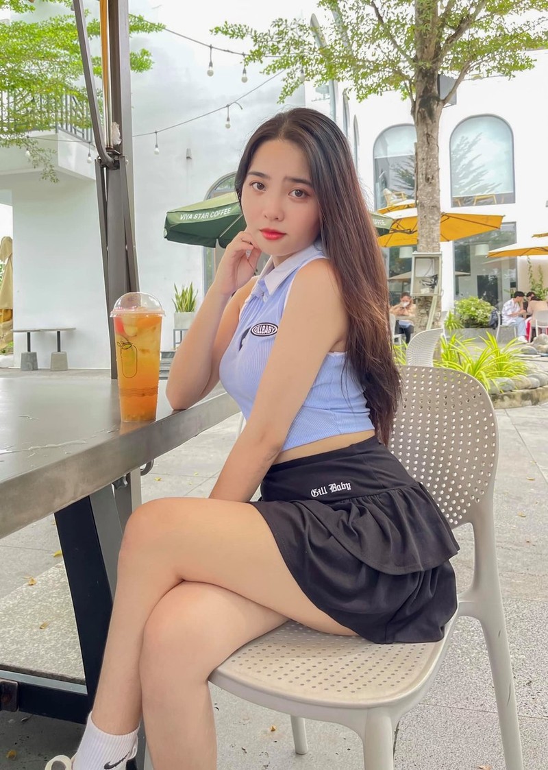 Diem mat dan hot girl co luong fan khung TikTok Viet Nam-Hinh-12