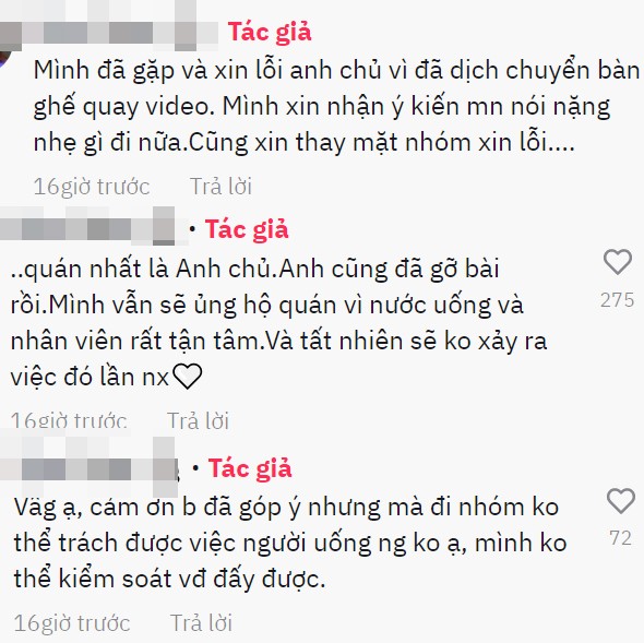 Di cafe tu y keo ban ghe de quay TikTok, nhom ban gay buc xuc-Hinh-9