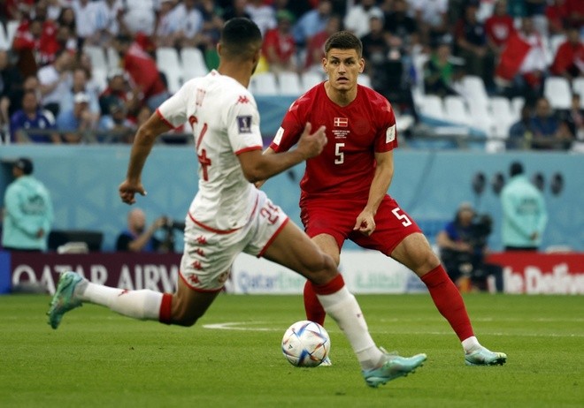 Dan Mach chia diem voi Tunisia, tran hoa dau tien tai World Cup 2022