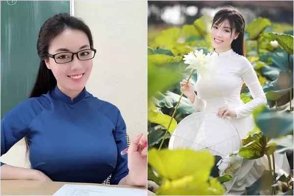 Au Ha My duoc sinh vien mung sinh nhat, dien ao dai mien che