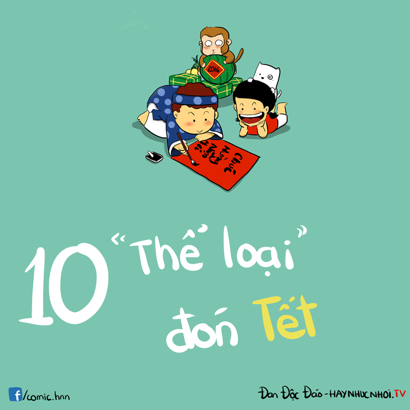 Bo anh cac the loai don Tet nguyen dan cua gioi tre