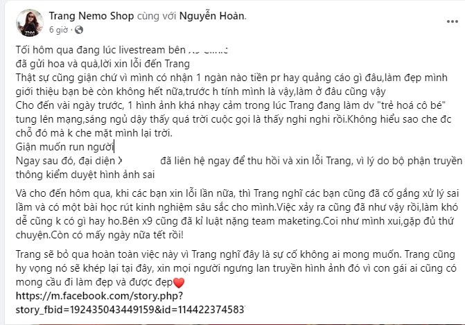 Trang Nemo tai xuat dinh ngay lum xum vu 