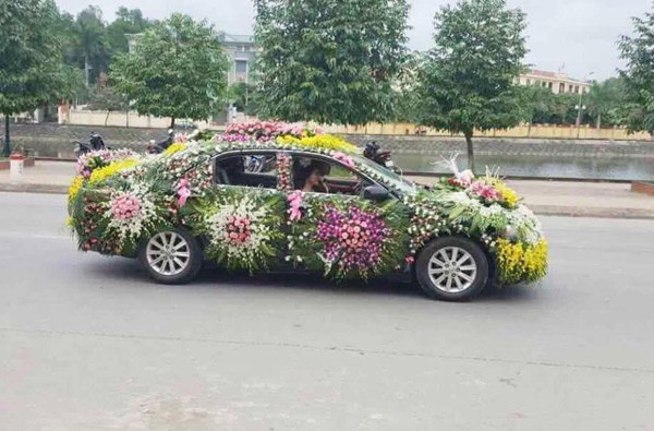 Trang tri xe hoa bang ot, netizen de lai binh luan ba dao-Hinh-12