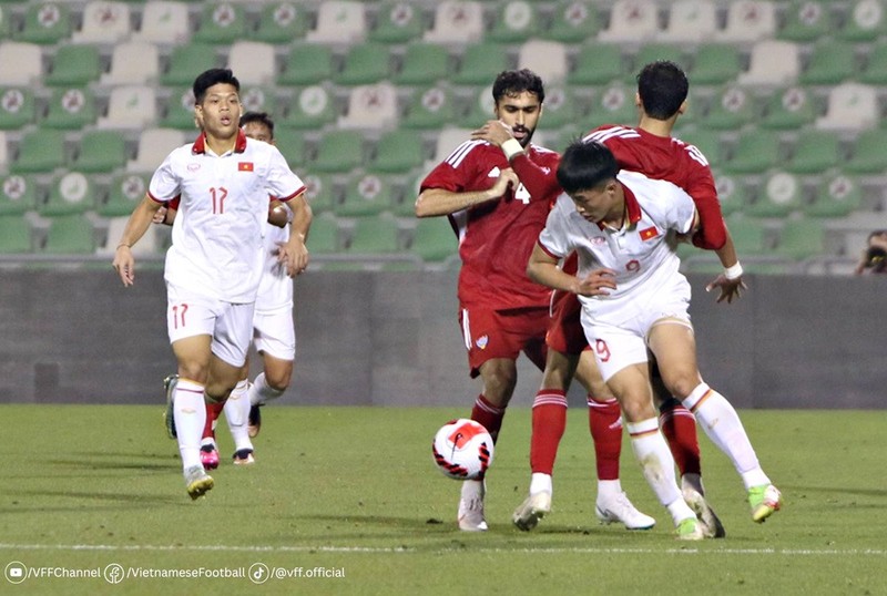 Thua U23 UAE, U23 Viet Nam co chi so 