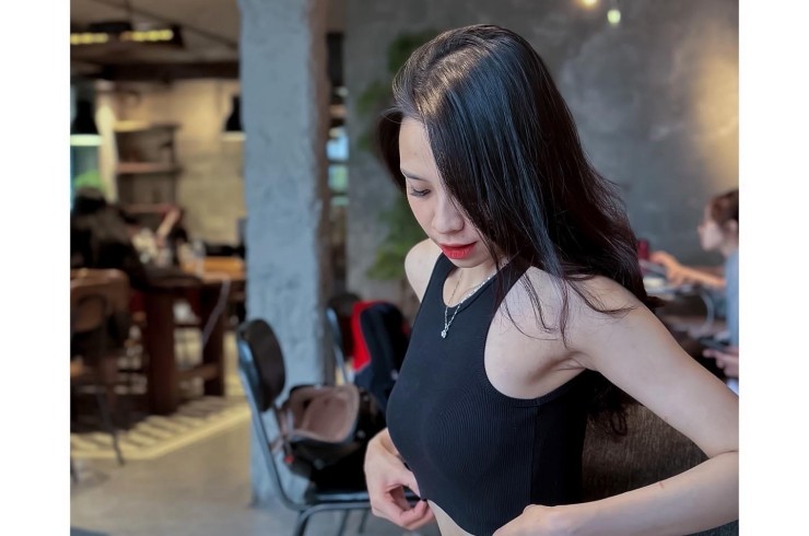 21 tuoi thanh tiep vien truong, gai xinh Dak Lak dep mien che-Hinh-12