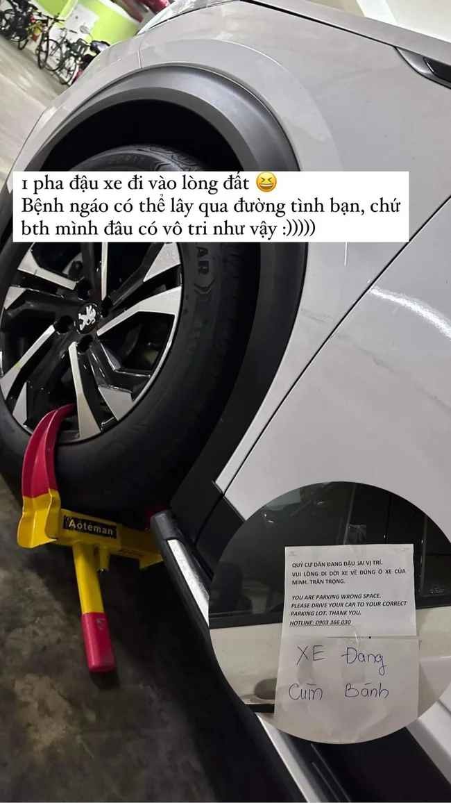 Do xe sai vi tri, ban gai Hoang Duc nhan cai ket... dang