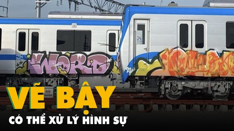 Buc xuc tau dien metro bi ve bay: 