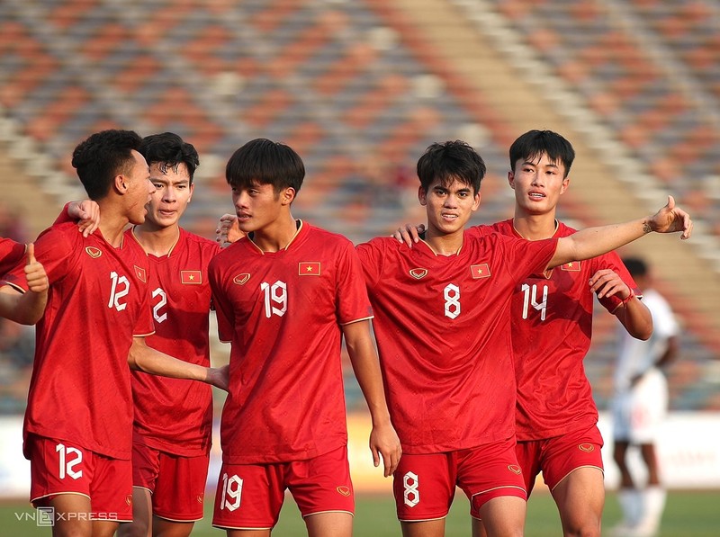 U23 Viet Nam o bang dau 