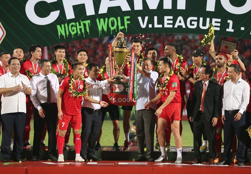 CLB Cong an Ha Noi vo dich V-League 2023: Nhung diem nhan dang chu y