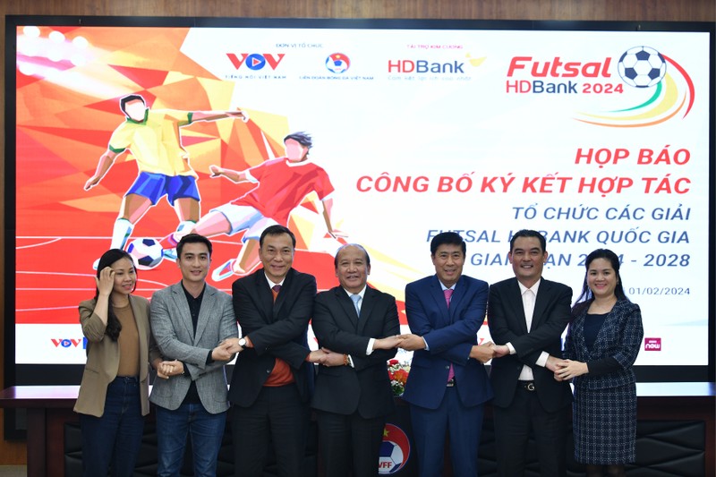 Giai Futsal Quoc gia cong bo nha tai tro giai doan 2024-2028