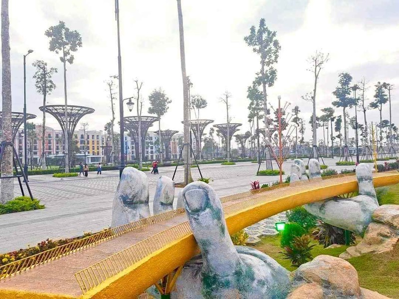 View - 	Độc lạ Thanh Hóa xuất hiện cầu vàng gây tranh vãi