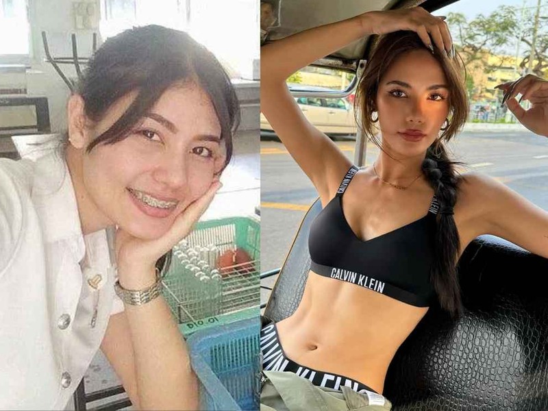 View - 	Hoa hậu Hoàn vũ Thái Lan lộ ảnh thời còn mọt sách