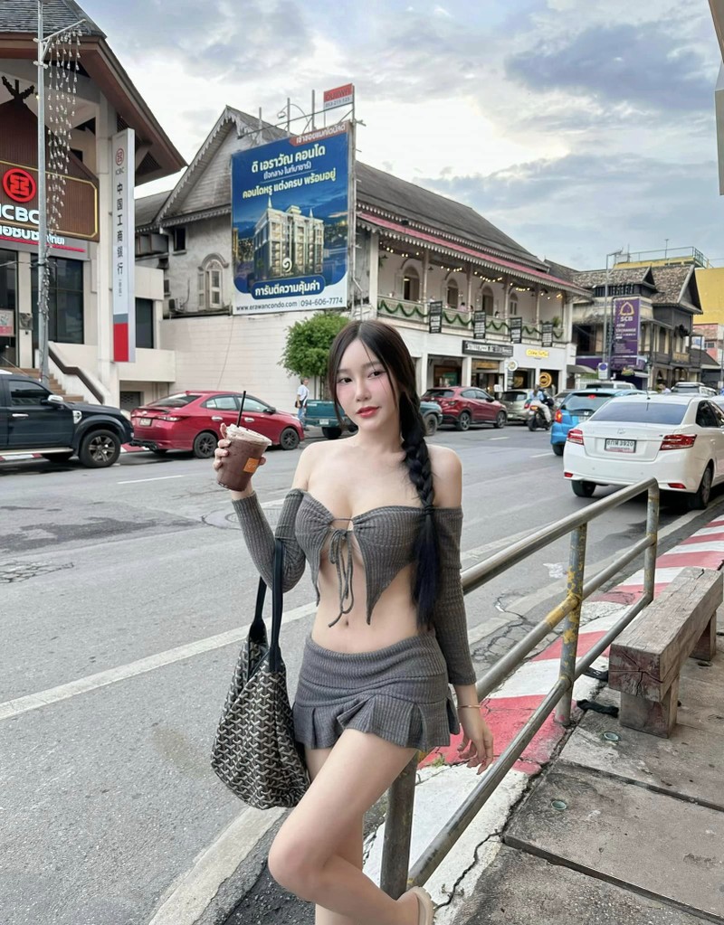 Nghien mac do khoe than, hot girl Thai Lan tao su phan cam-Hinh-7