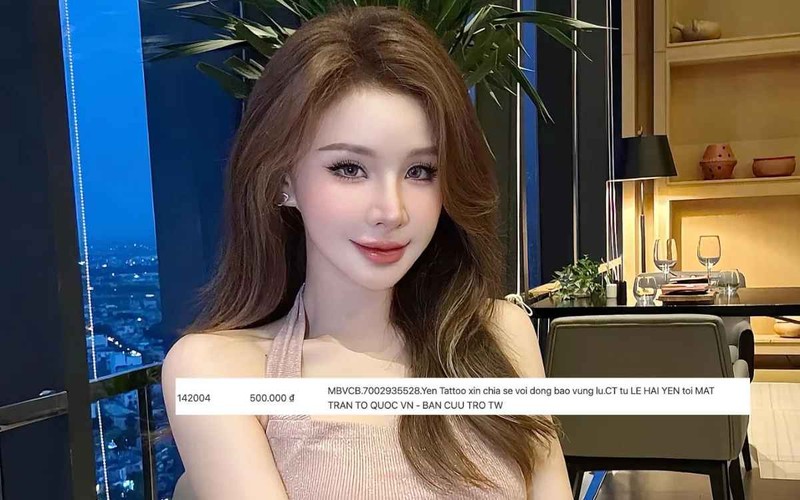 View - 	Sao kê chiếu mệnh gọi tên Yến Tatoo netizen bóc phốt có chuẩn