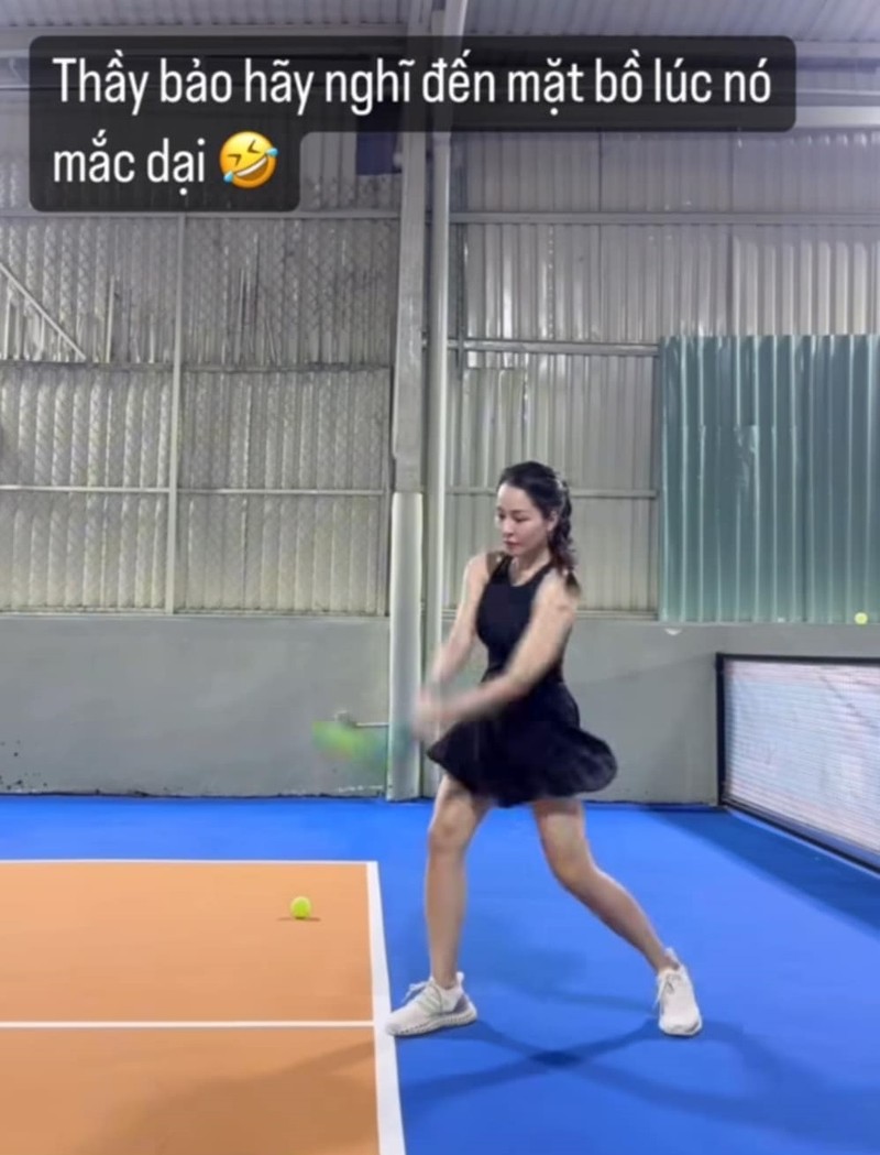 Gia nhap Pickleball muon, hot girl Tram Anh de lai diem nhan-Hinh-4