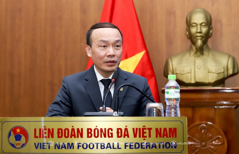 Danh tinh Tong thu ky moi cua Lien doan bong da Viet Nam