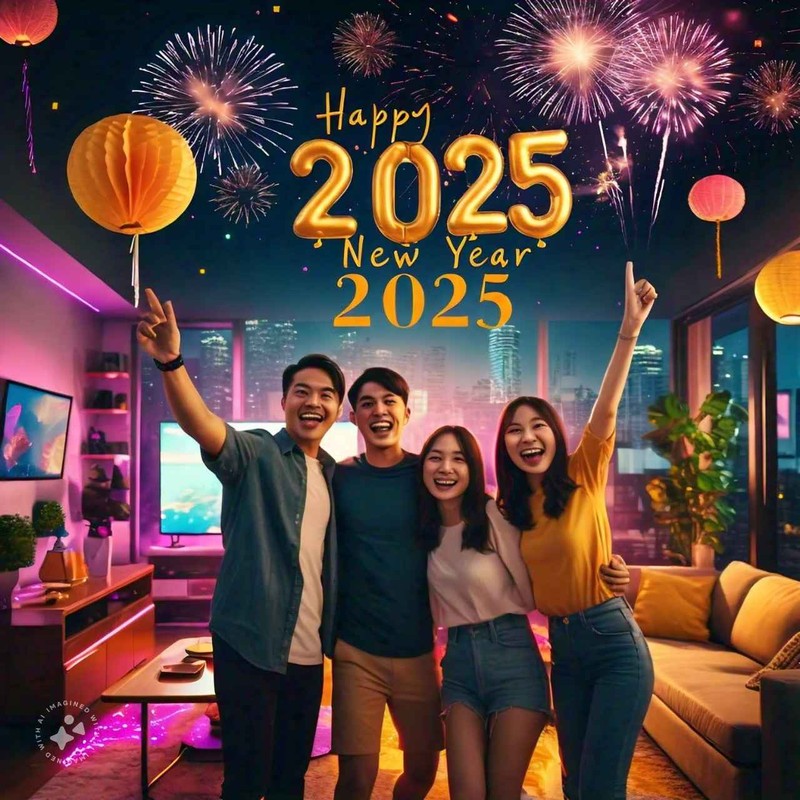 Loi chuc Tet duong lich 2025 hai huoc, doc la