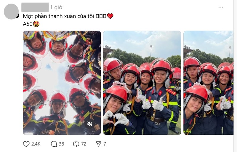 Chien si tham gia dieu binh, dieu hanh 30/4 khoe qua 