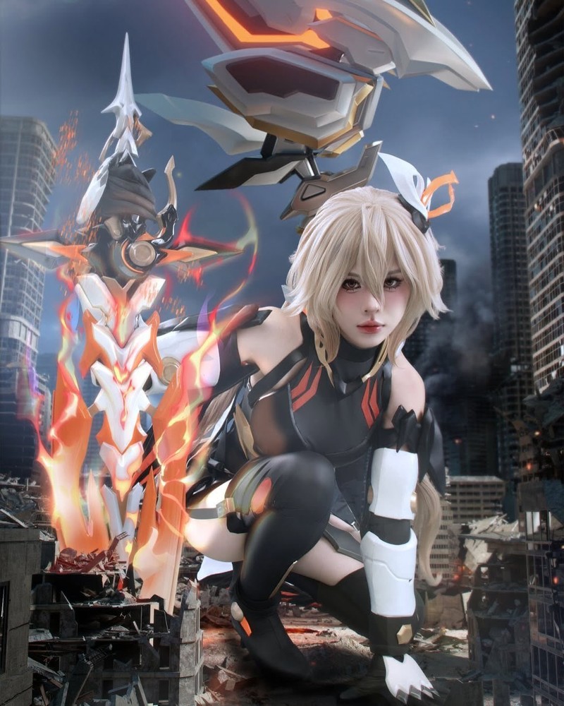 Vo Nu Ngan Ha khoe anh cosplay, fan Lien Quan tram tro khong ngot-Hinh-5