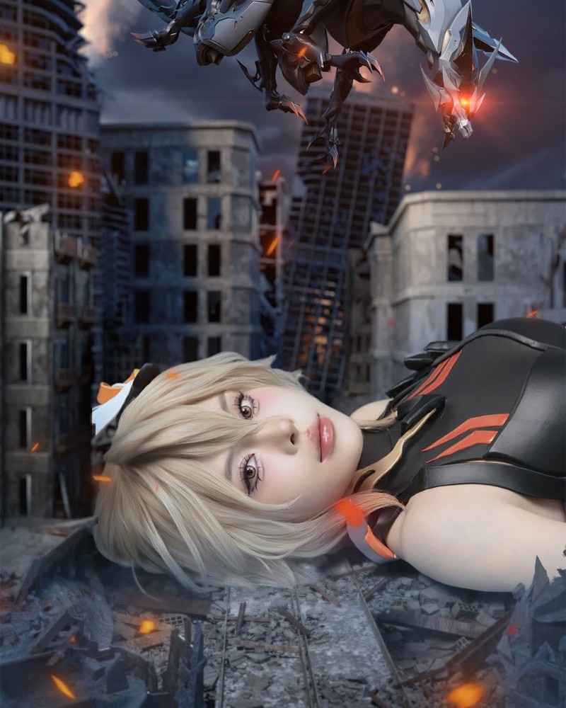 Vo Nu Ngan Ha khoe anh cosplay, fan Lien Quan tram tro khong ngot-Hinh-6