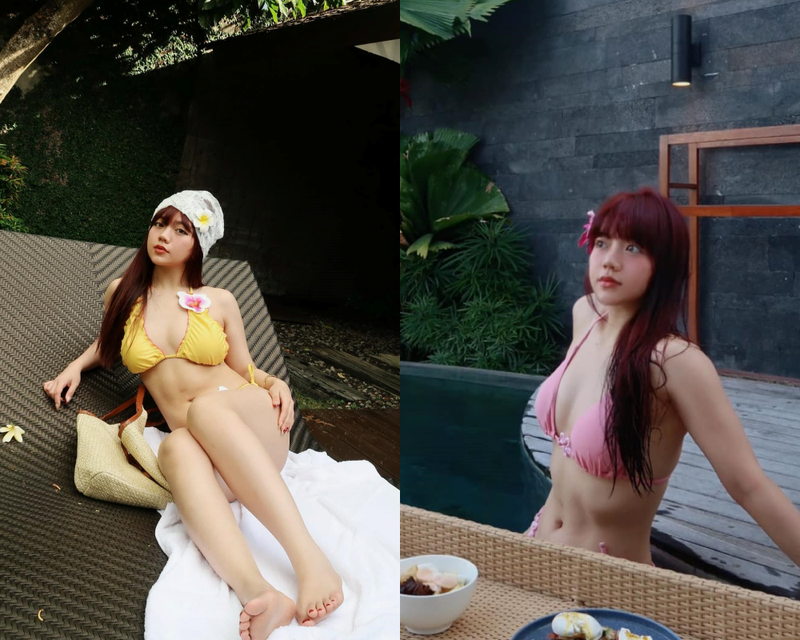 Hot girl Lam Dong hiem khi dien bikini, khoe voc dang 