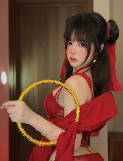 Cosplay Natra phien ban tao bao, gai xinh gay tranh cai lon-Hinh-4