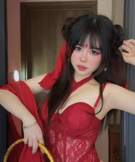 Cosplay Natra phien ban tao bao, gai xinh gay tranh cai lon