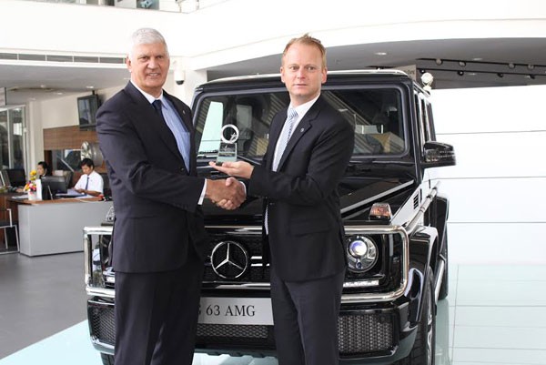 Mercedes-Benz trao giai Dich vu hau mai xuat sac