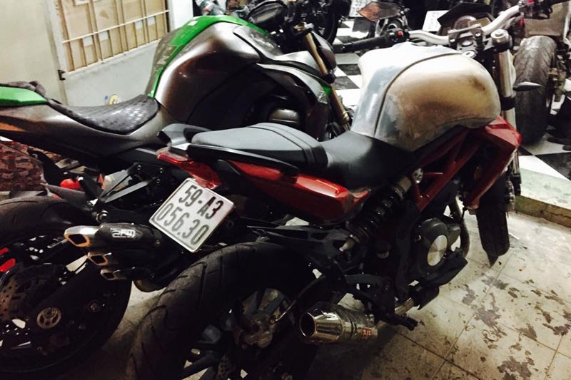 Chi 14 trieu, Benelli BN302 lot xac thanh Kawasaki Z1000 2014-Hinh-3