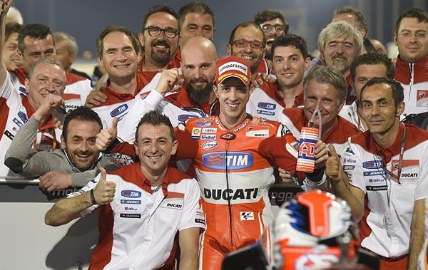 MotoGp 2015: Ducati co khoi dau cuc tot voi Andrea Dovizioso-Hinh-3