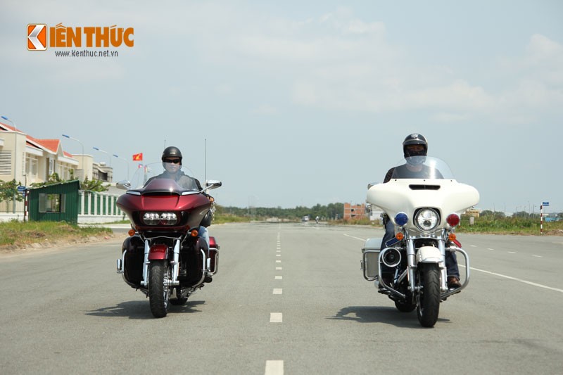 Soi cap doi Harley touring tien ty chinh hang tai Viet Nam-Hinh-8
