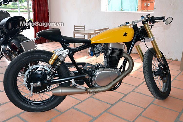 Tho Viet che Suzuki cafe racer 