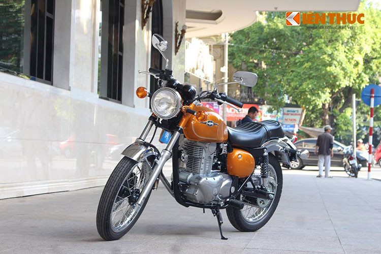 Moto co nho Kawasaki Estrella 250 co gia 248 trieu tai Ha Noi