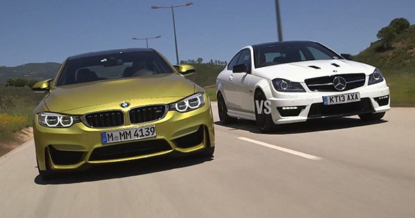 BMW M3 vs Mercedes C63 AMG – Ky phung dich thu