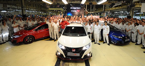 Honda Civic Type R chinh thuc duoc san xuat