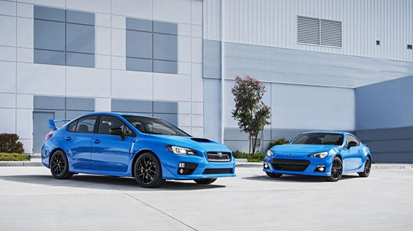 Subaru trinh lang bo doi BRZ va WRX STI ban dac biet