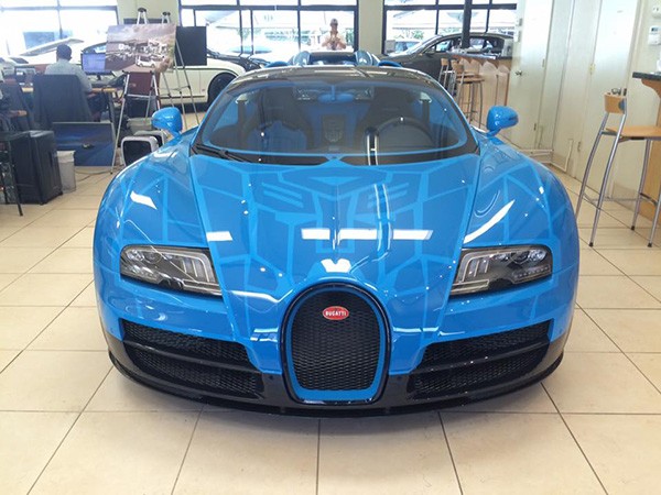 “Hang doc” Bugatti Veyron phien ban Autobot