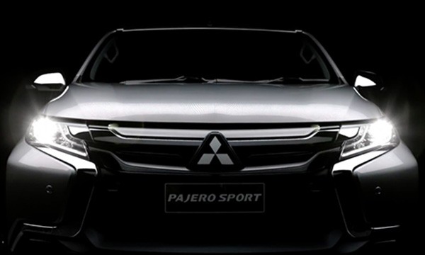 Mitsubishi tung teaser chinh thuc Pajero Sport 2016