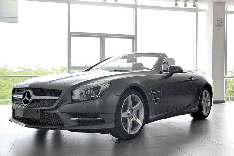 Mercedes SL hang hiem do mam 