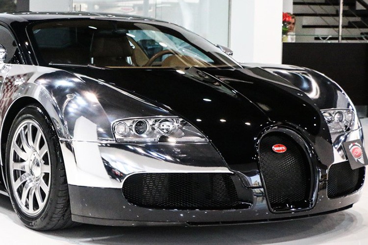 Ngam Bugatti Veyron chrome gia 1,29 trieu USD tai Dubai-Hinh-3