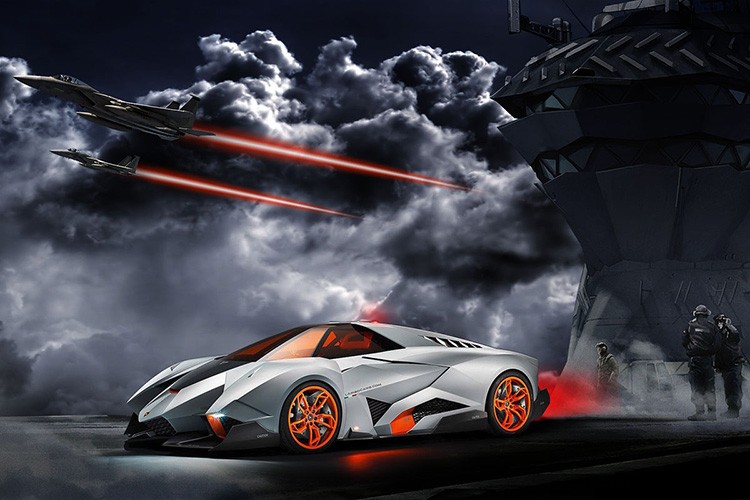 Lamborghini Egoista - “Sieu bo ich ky” va duy nhat the gioi